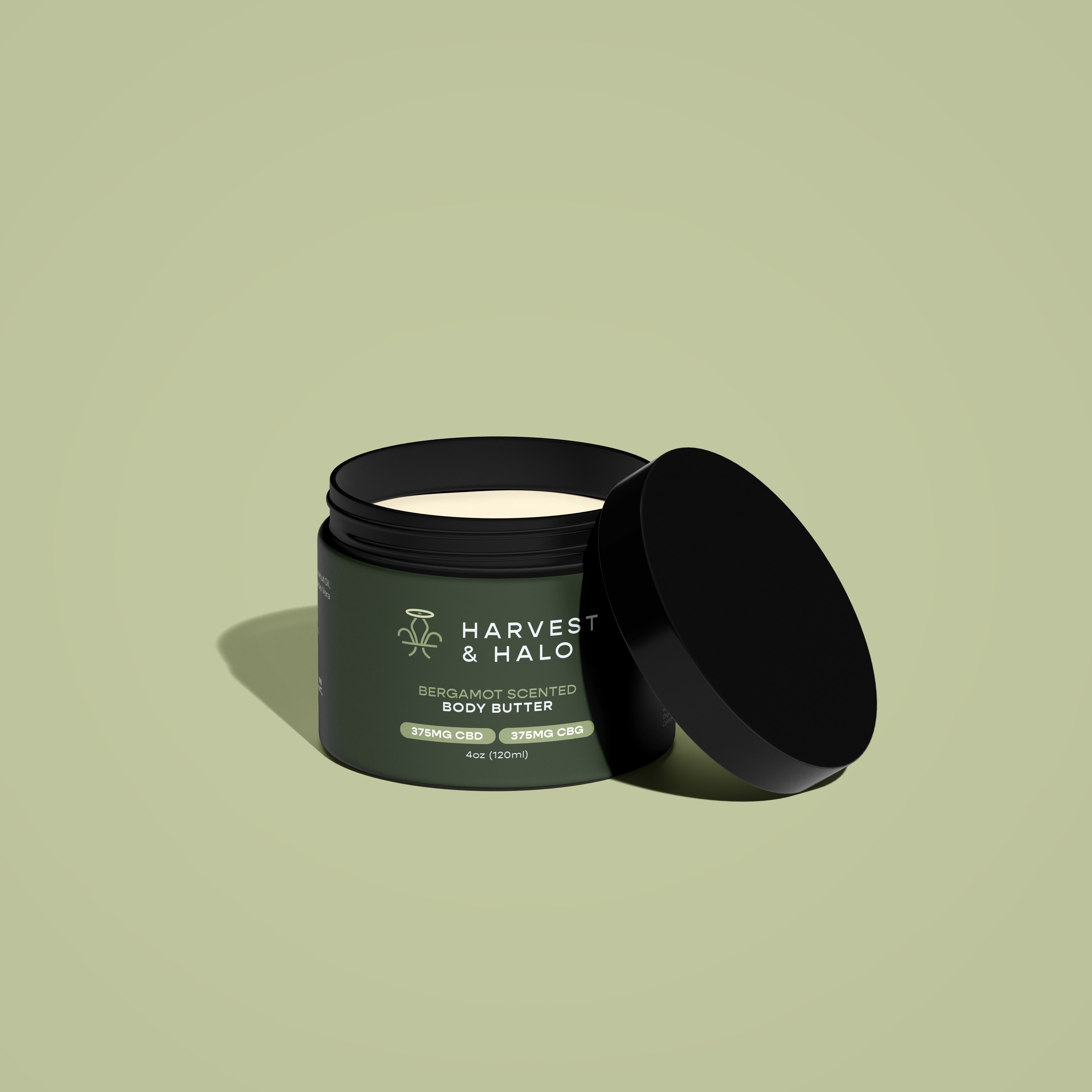 CBD & CBG Bergamot Scented Body Butter